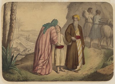 Aufbruch zum Opfer von Jean Baptiste Auguste Leloir