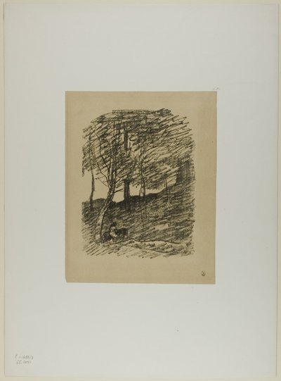 Unter den Bäumen von Jean Baptiste Camille Corot