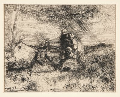 Die kleine Schwester von Jean Baptiste Camille Corot