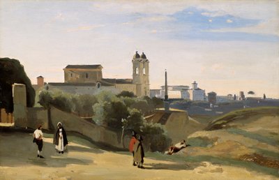 Monte Pincio, Rom von Jean-Baptiste-Camille Corot