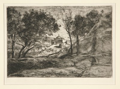 Souvenir de Toscane (Erinnerung an die Toskana) von Jean Baptiste Camille Corot