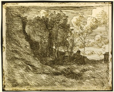 Erinnerung an Ostia von Jean Baptiste Camille Corot