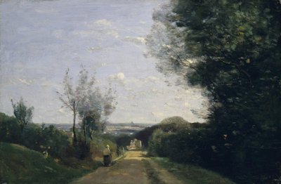 Die Umgebung von Paris, 1860er Jahre von Jean Baptiste Camille Corot