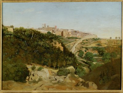Volterra, Italien von Jean-Baptiste-Camille Corot