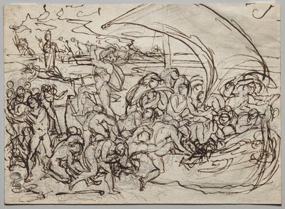 Charon und die Seelen der Toten von Jean Baptiste Carpeaux