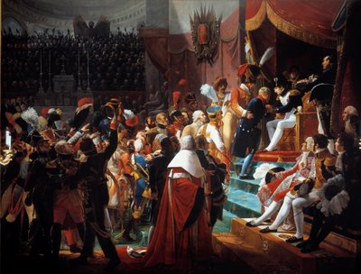 Erste Verleihung der Ehrenlegion in der Kirche der Invaliden am 14. Juli von Jean Baptiste Debret
