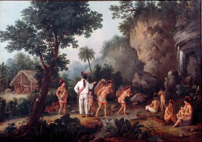 Sklaverei; Sklavenjagd von Jean Baptiste Debret
