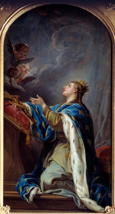 Heilige Jeanne de France von Jean Baptiste Deshays