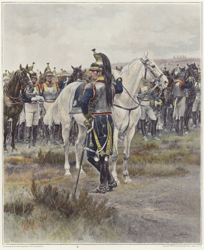 Berittene Kavallerie im Jahr 1807 von Jean Baptiste Edouard Detaille