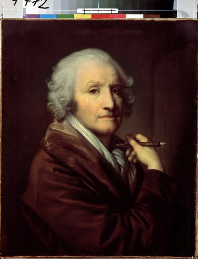 Selbstporträt von Jean Baptiste Greuze