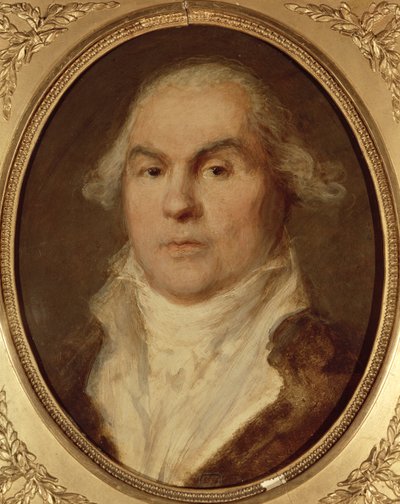 Porträt von Jean-Jacques-Regis de Cambaceres (1753-1824) von Jean Baptiste Greuze