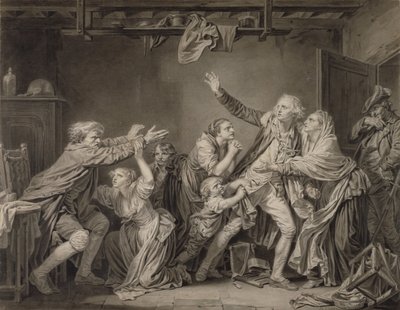 Der Fluch des Vaters: Der undankbare Sohn von Jean Baptiste Greuze