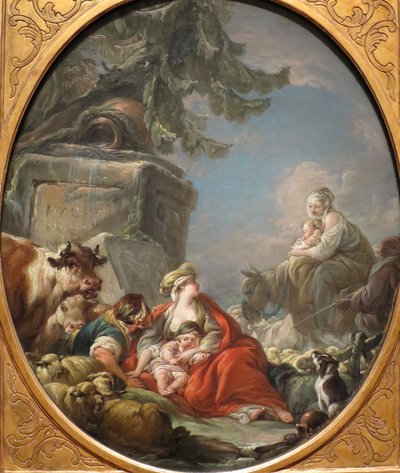 Ruhe der Hirten von Jean-Baptiste-Henri Deshays