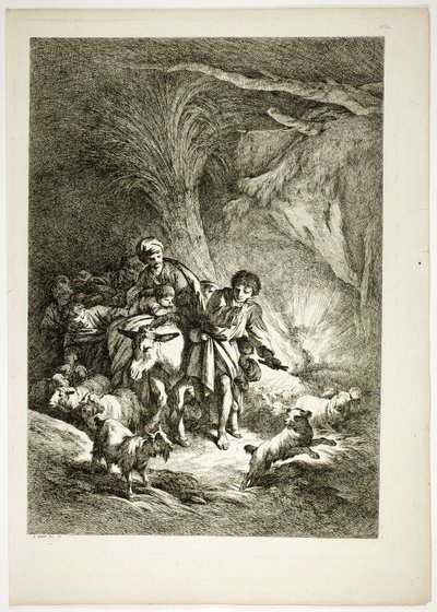 Tafel 30 von 38 aus Oeuvres de J. B. Huet von Jean Baptiste Huet