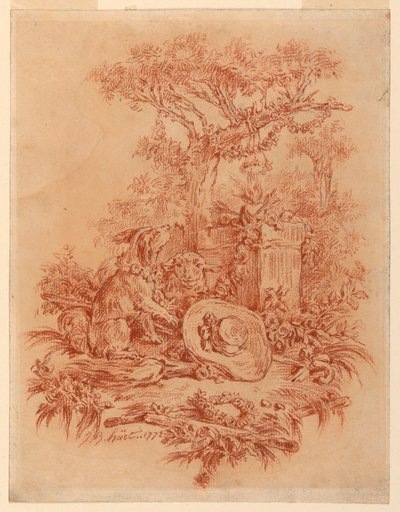 Pastorale, 1772 von Jean Baptiste Huet