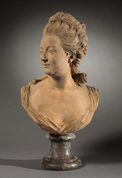 Porträt von Melle de Vandeul, möglicherweise 1760 von Jean Baptiste II Lemoyne