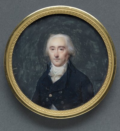 Porträt eines Mannes, frühe 1790er Jahre von Jean Baptiste Isabey