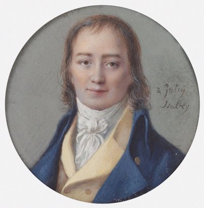 Porträt des Komponisten André Ernest Modeste Grétry 1741-1813, 1786-1788 von Jean Baptiste Isabey