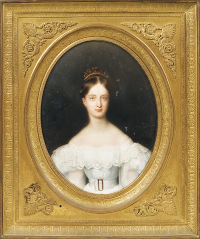 Prinzessin Clémentine von Orléans 1817-1907, Prinzessin von Sachsen-Coburg und Gotha, 1830 von Jean Baptiste Joseph Duchesne