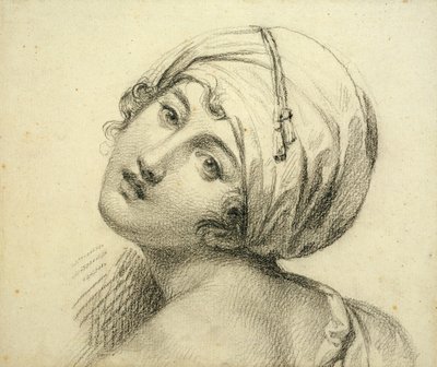 Porträt von Emma (ca. 1765-1815) Lady Hamilton von Jean Baptiste Joseph Wicar