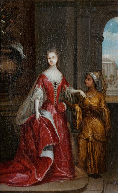 Elisabeth Savage (1699-1746). Ehefrau von Frederick von Nassau-Zuylensteyn, Graf von Rochford von Jean Baptiste Lantscroon