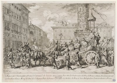 La Mascarade Chinoise (Die chinesische Maskerade) von Jean Baptiste Marie Pierre