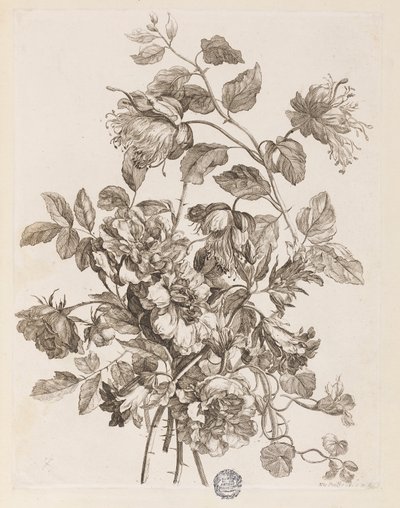 Tafel aus "Le Livre de toutes sortes de fleurs d
