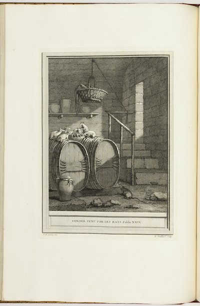 Ausgewählte Fabeln, in Versen gesetzt von Jean Baptiste Oudry