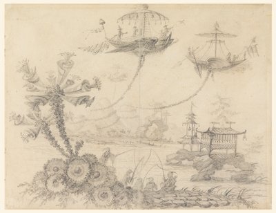 Chinoiserie-Fantasie von Jean Baptiste Pillement