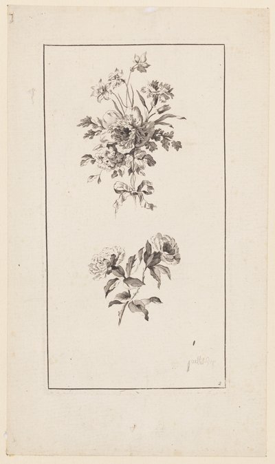Blumenzweige, aus "Divers Bouquets d