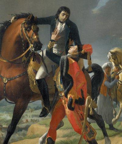 Tod von General Louis Charles Antoine Desaix in der Schlacht von Marengo am 14. Juni 1800 von Jean Baptiste Regnault