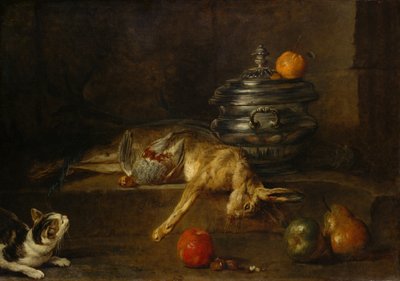 Die silberne Terrine von Jean-Baptiste Simeon Chardin