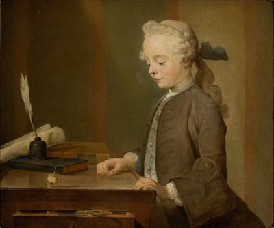 Porträt von Auguste Gabriel Godefroy von Jean-Baptiste Simeon Chardin
