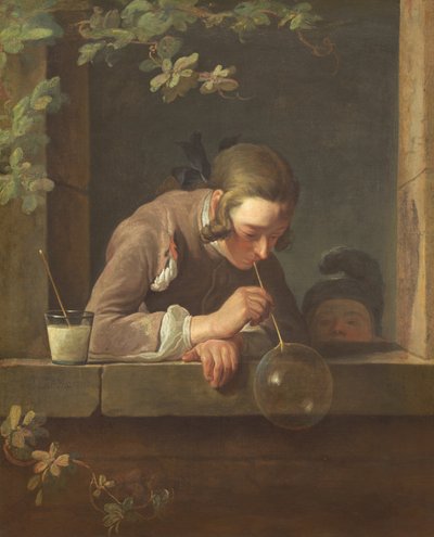 Seifenblasen von Jean-Baptiste Simeon Chardin