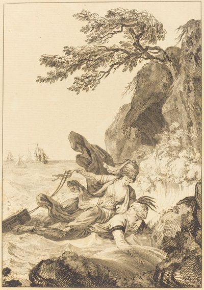 Die Braut des Königs von Garbe: Die Kassette von Jean Baptiste Tilliard after Charles Monnet