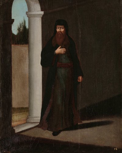 Ein griechischer Priester von Jean Baptiste Vanmour (workshop of)
