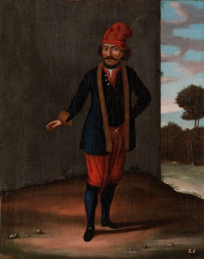 Mann von der Insel Kithnos (Thermia) von Jean Baptiste Vanmour (workshop of)