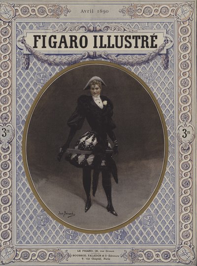 Harlekin Ende des Jahrhunderts von Jean Beraud