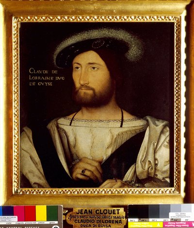 Porträt von Claude de Lorraine, erster Herzog von Guise von Jean Clouet