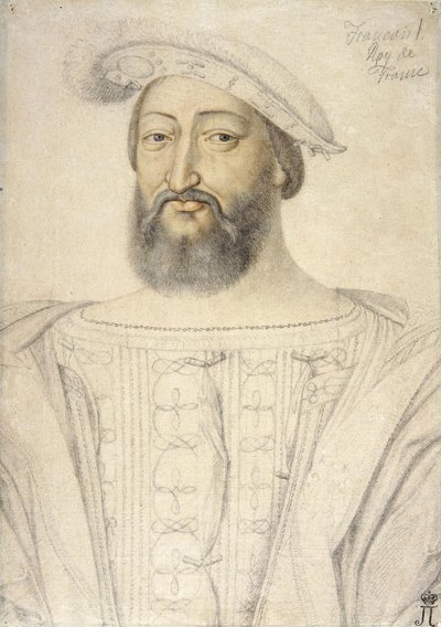 Porträt von Franz I. (1494-1547), König von Frankreich von Jean Clouet