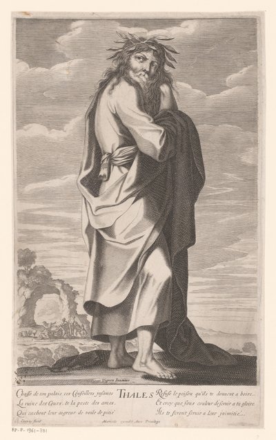 Thales von Milet von Jean Couvay