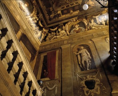 Barockarchitektur: Treppe in Trompe-l