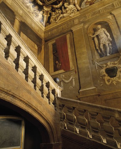 Barockarchitektur: Treppe in Trompe-l