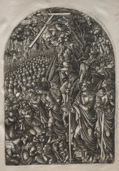 Die Apokalypse: Vier Engel halten die Winde zurück von Jean Duvet