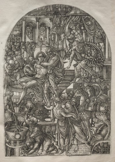 Die Apokalypse: Das Martyrium des heiligen Johannes des Evangelisten, 1546-1556 von Jean Duvet