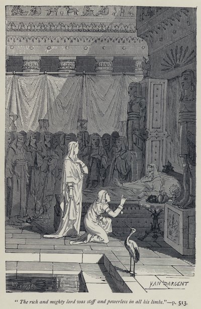 „Der reiche und mächtige Herr war steif und kraftlos in all seinen Gliedern“ von Jean Edouard Dargent