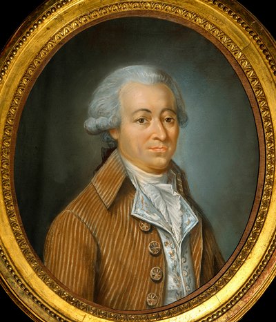 Porträt von Francois Buzot (1760 - 1794), französischer Politiker. Pastell von Jean-Francois Garneray (1755-1837). Paris, Musée Carnavalet von Jean Francois Garneray