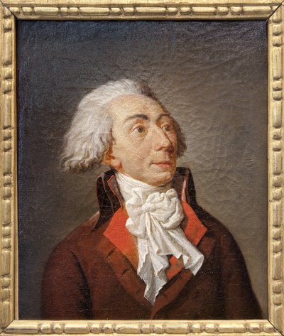 Porträt von Michel Lepeletier de Saint Fargeau (1760-1793), französischer Politiker und Anwalt, sehr aktiv als Mitglied der Konvention während der Revolution von Jean Francois Garneray
