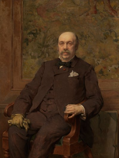 Selbstporträt von Jean Francois Portaels