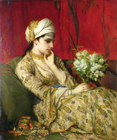Die Odaliske von Jean Francois Portaels